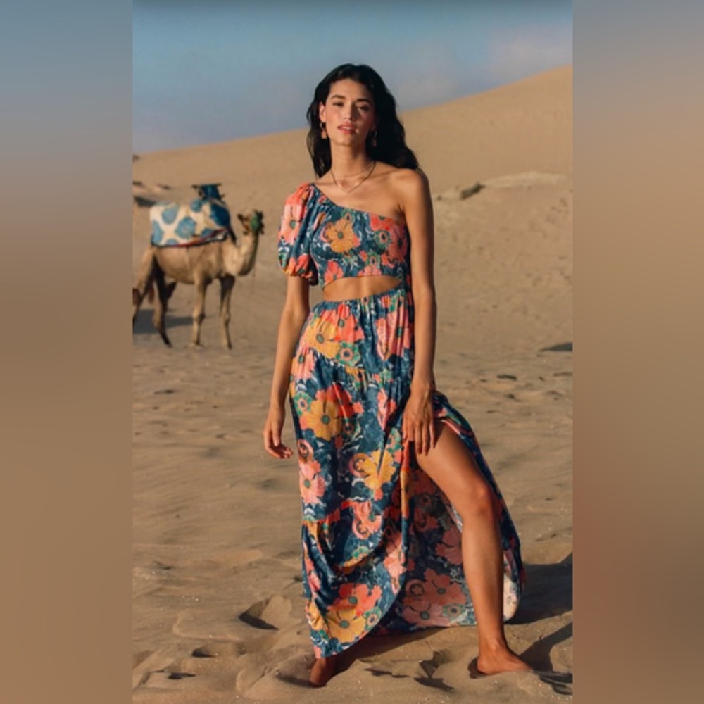 O'Neill Multicolor cutout maxi Dress